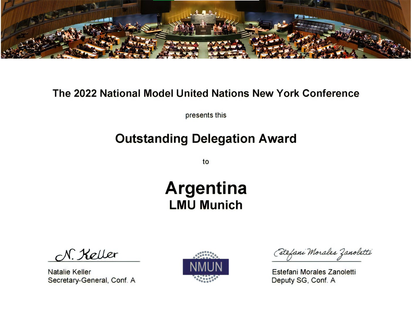 Projektgruppe Model United Nations
