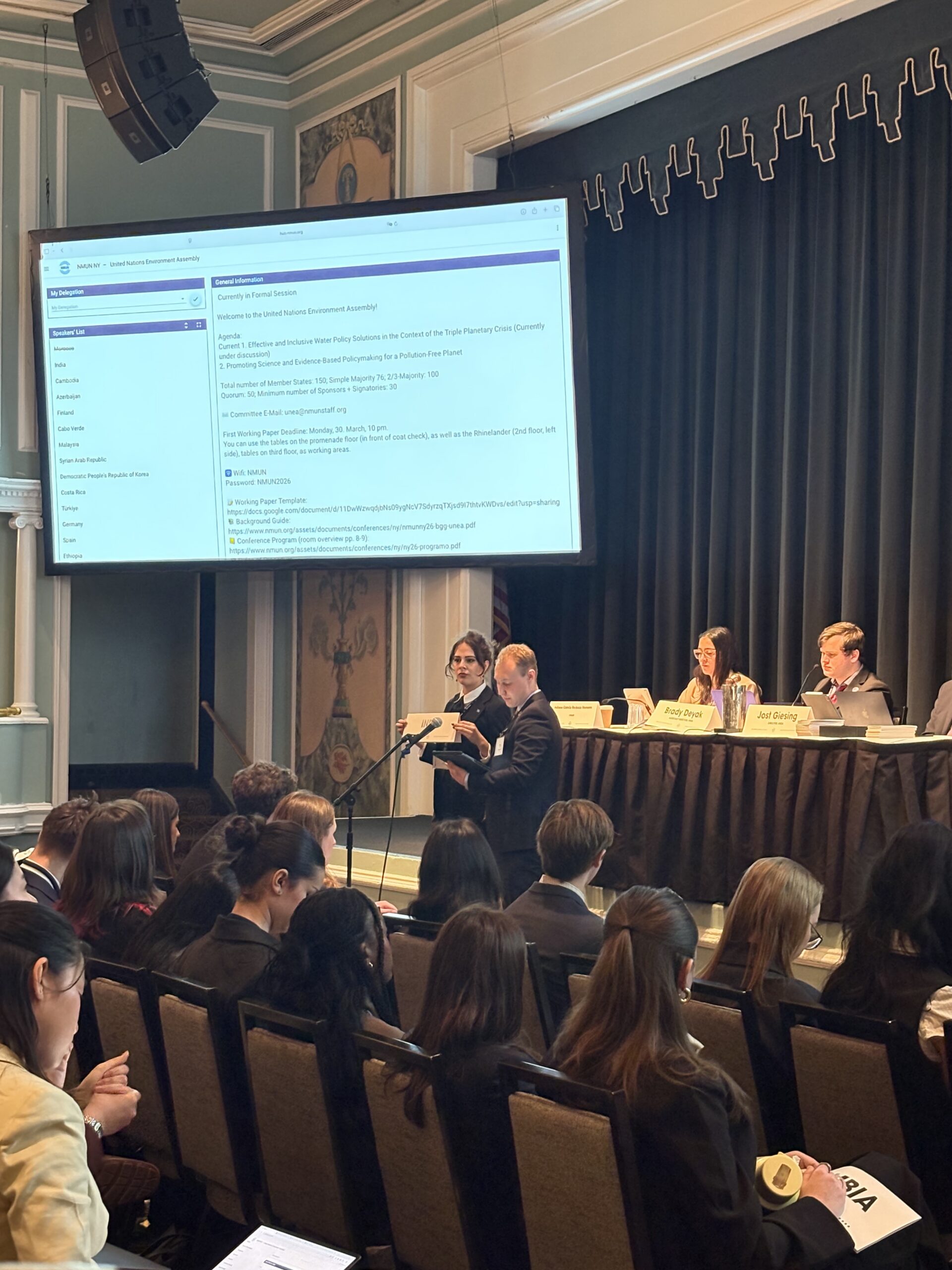 Projektgruppe Model United Nations